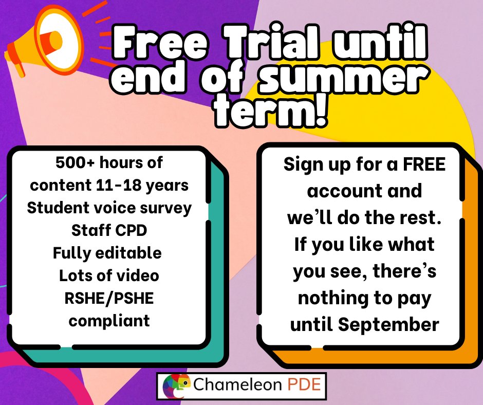 Chameleon PDE (@chameleonpde) on Twitter photo Most of our new sales come from word-of-mouth recommendations, which is great news. Why not take a look? You've got nothing to lose! We're already working with many top-performing schools and are the best value supplier around! Find out more info@chameleonpde.com Most of our new sales come from word-of-mouth recommendations, which is great news. Why not take a look? You've got nothing to lose! We're already working with many top-performing schools and are the best value supplier around! Find out more info@chameleonpde.com
