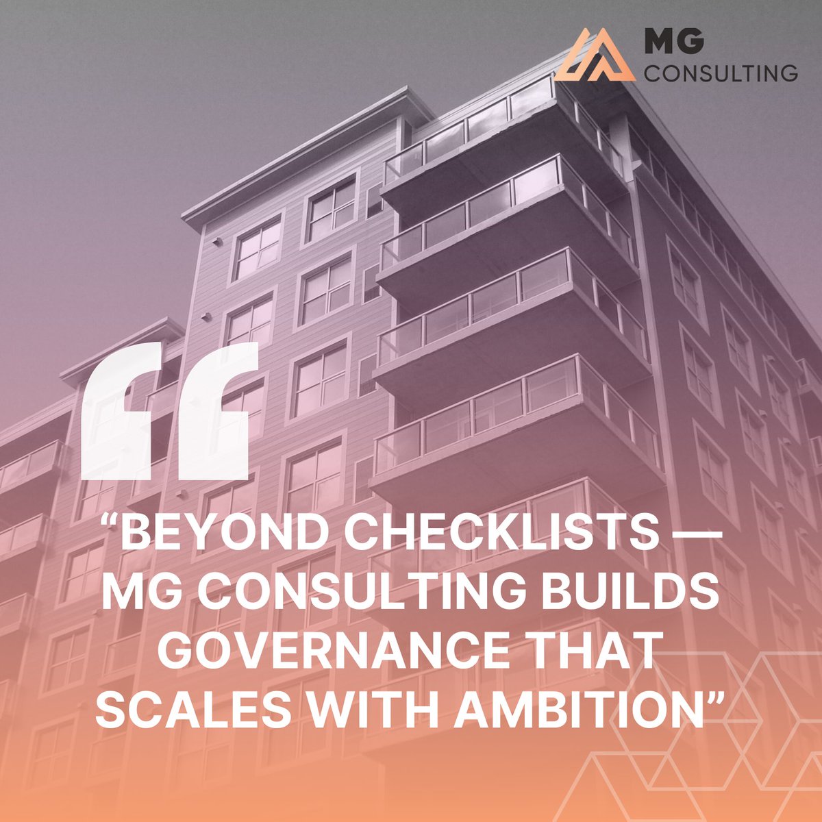 mg_pvt's tweet image. In a world moving at digital speed, static compliance doesn’t cut it. M G Consulting is where sharp minds, fast moves, and clean governance collide.

Agile. Aware. Ahead of the curve.

#MGConsulting #NextGenGovernance #AgileCompliance #CorporateGuardians #FutureOfGovernance