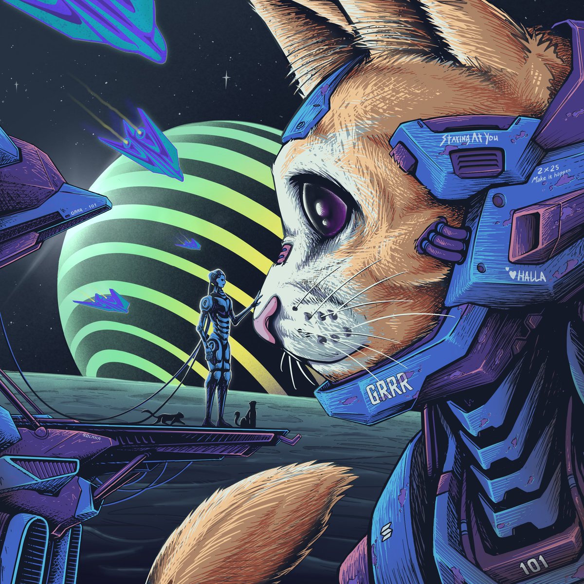 it's an honor to be able to participate in the contest from <a href="/drip_haus/">DRiP 💧</a> X <a href="/jup_enjoyoors/">Jup Enjoyoors</a> 🚀
this is my best artwork <a href="/GRRR_SOL/">GRRR</a> ❤️‍🔥