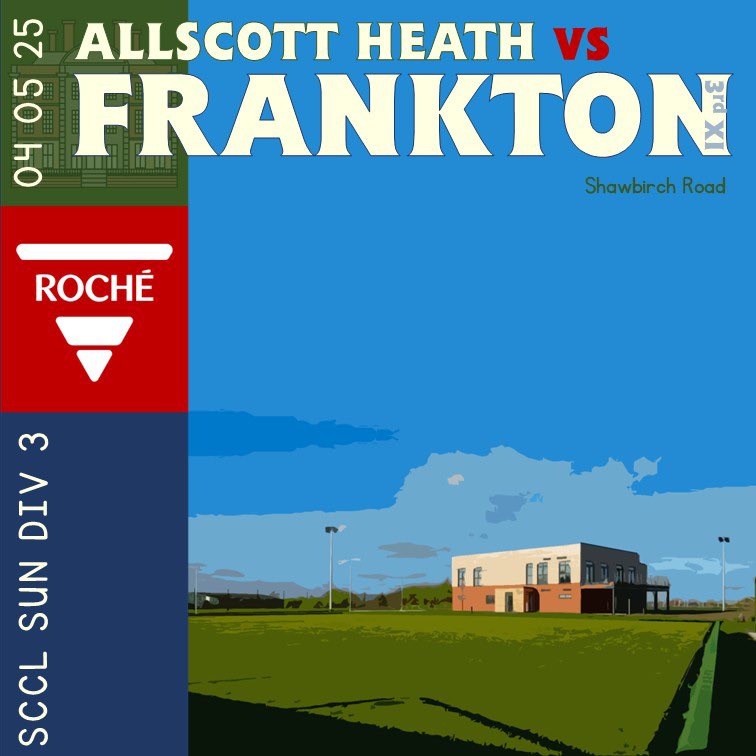 Frankton Cricket Club 🏫 (@franktoncc) on Twitter photo Weekend no.2 of <a href="/ShropCCLeague/">ShropshireCCLeague</a> fixtures:
Saturday 03.05
1️⃣🚌 v <a href="/NewportShropCC/">Newport Cricket Club</a>
2️⃣🏫 v Newport CC 2s
🍺Match Sponsor: The Narrowboat Inn
Sunday 04.05
3️⃣🚌 v <a href="/AllscottHeathCC/">Allscott Heath C.C.</a> 4s
The FCG welcomes all visitors with the bar open all Saturday.
#FCC #FCG #SCCL #TheNarrowboatInn Weekend no.2 of <a href="/ShropCCLeague/">ShropshireCCLeague</a> fixtures:
Saturday 03.05
1️⃣🚌 v <a href="/NewportShropCC/">Newport Cricket Club</a>
2️⃣🏫 v Newport CC 2s
🍺Match Sponsor: The Narrowboat Inn
Sunday 04.05
3️⃣🚌 v <a href="/AllscottHeathCC/">Allscott Heath C.C.</a> 4s
The FCG welcomes all visitors with the bar open all Saturday.
#FCC #FCG #SCCL #TheNarrowboatInn