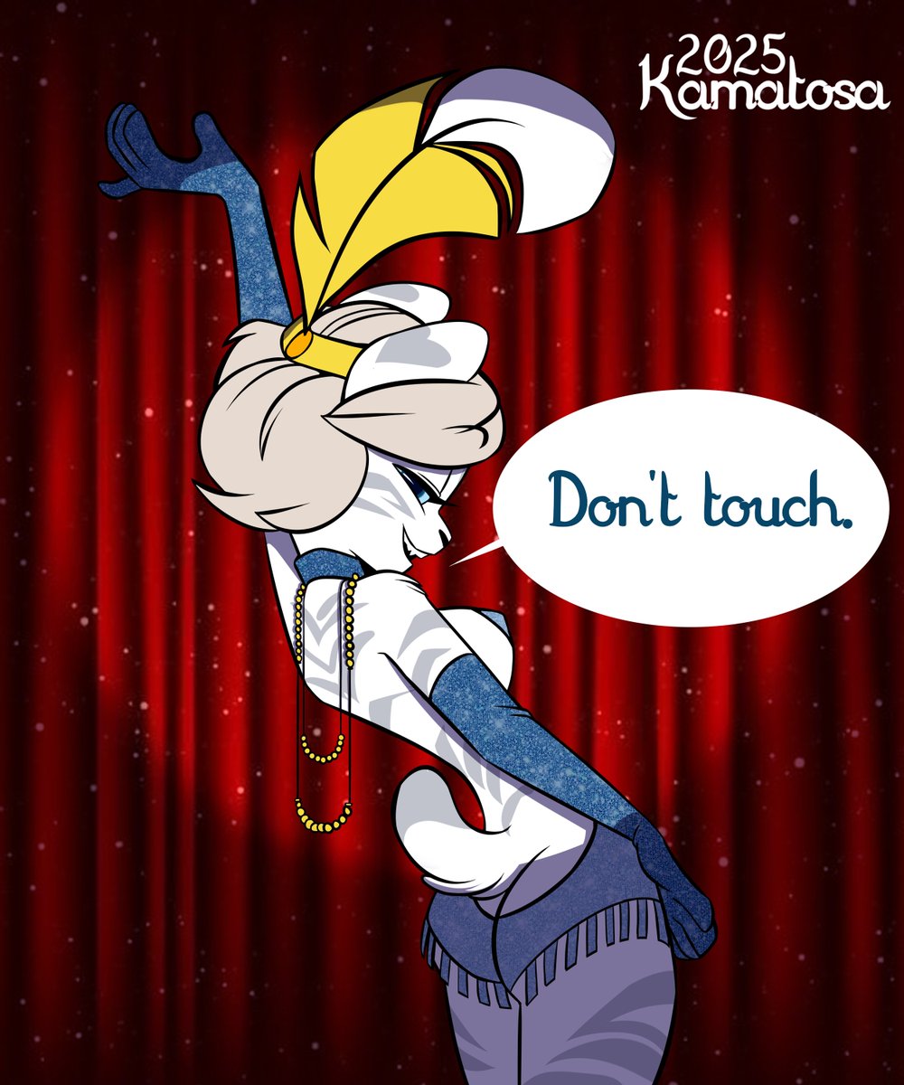 Meet Jay-Jay. He dances, he duzzles, but don't mistake glitter for concent.
#furryartist #furryart #Burlesque #originalcharacters #oc #queerart #kamatosax