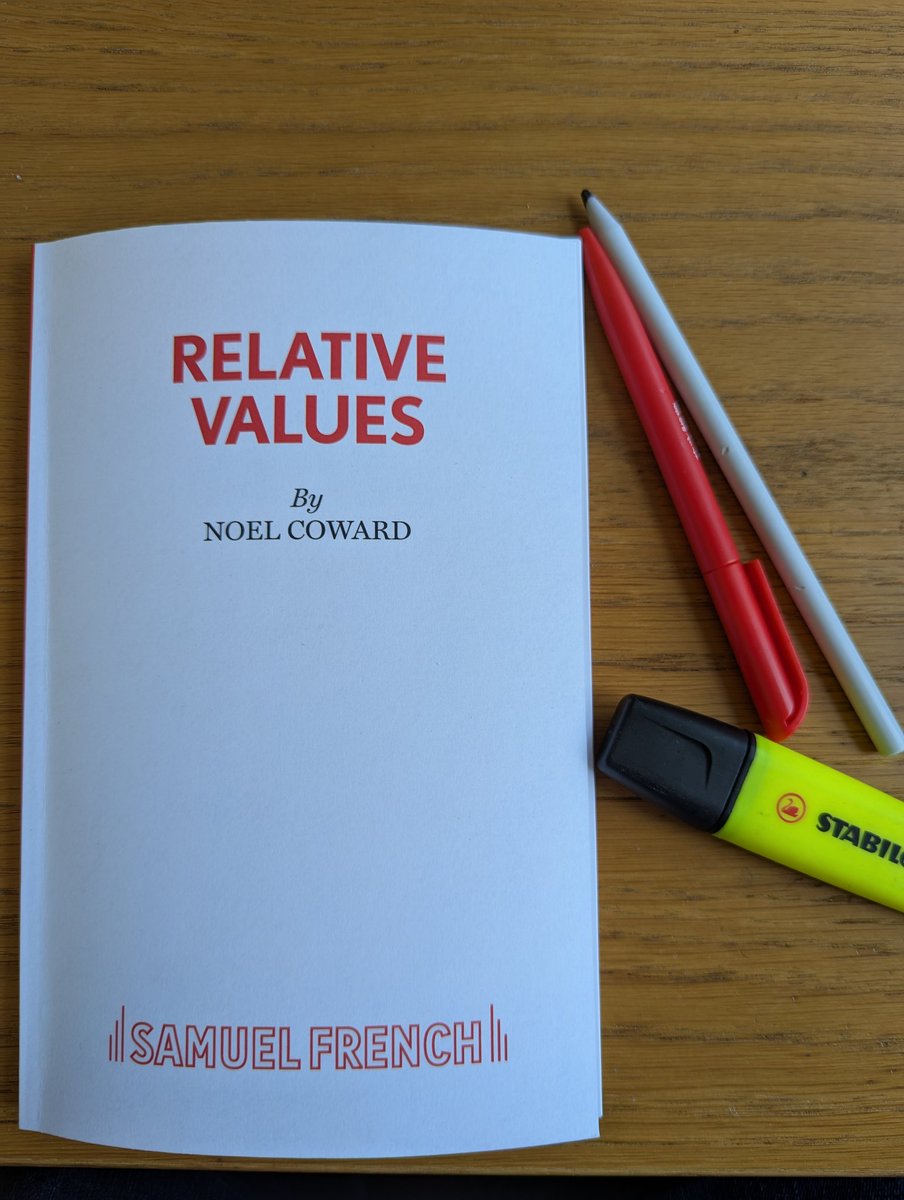 Time to get some lines learnt and character developed for my next play!

#actor #acting #yorkshireactor #northernactor #workingclassactor #neurodivergentactor #stageacting #stageactor #relativevalues #lookingforrepresentation