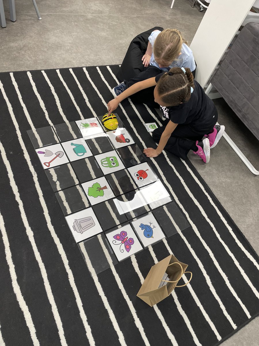 mrsvincelliSEAS's tweet image. Love our Friday coding time with our little 🐝bots! #ocsbCoding