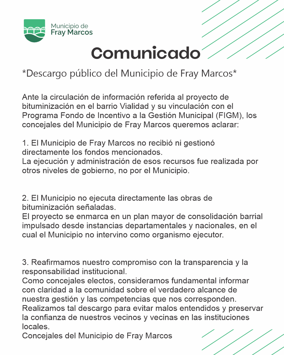 MunicipioFrayMarcos tweet media