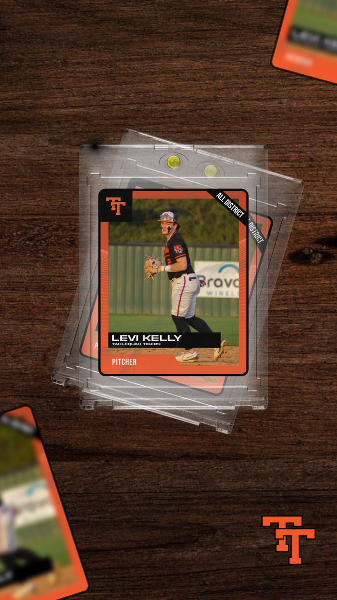 Levi Kelly! All District Pitcher!