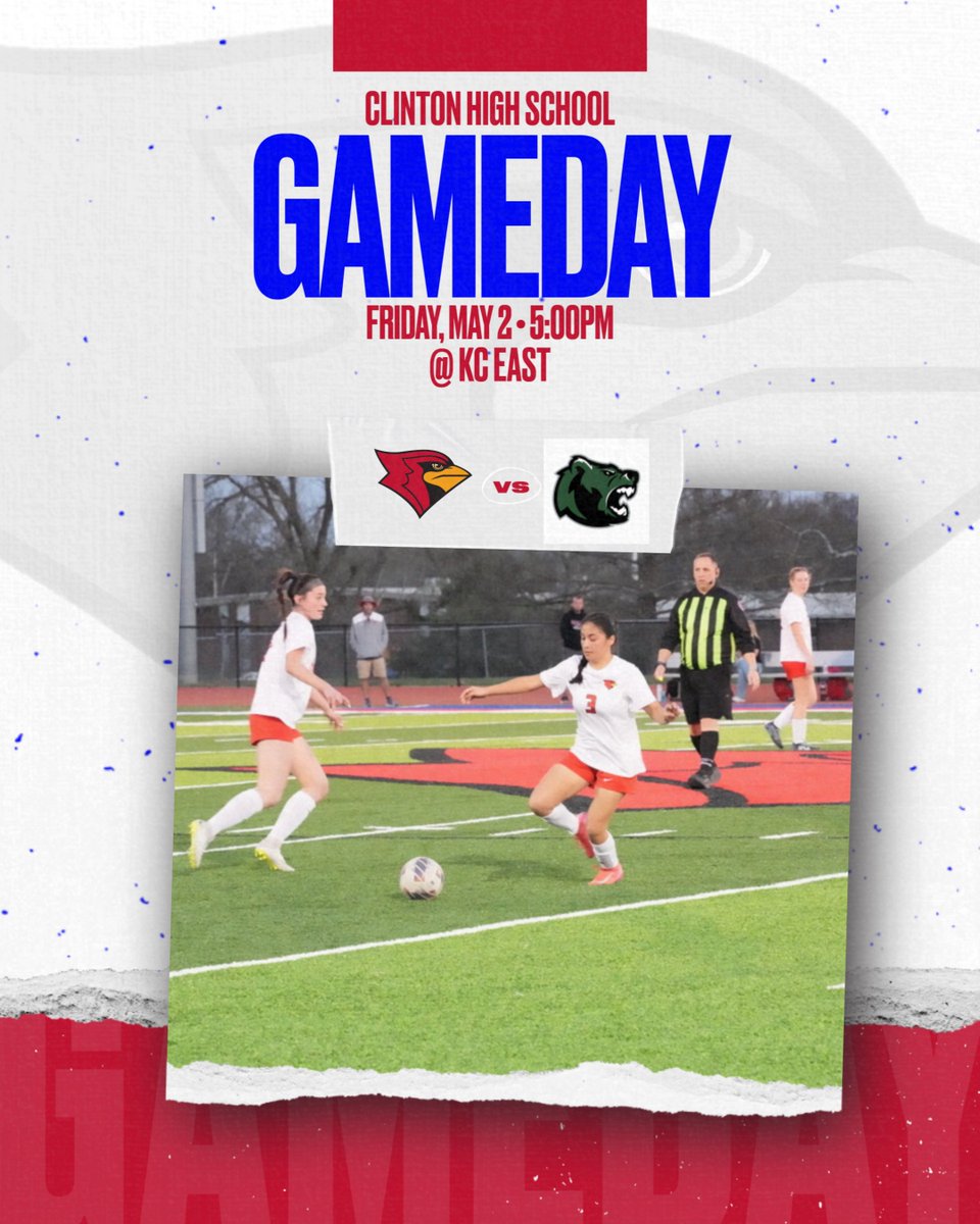 Gameday!
Cards go on the road today to take on KC East.
Varsity only starting at 5pm