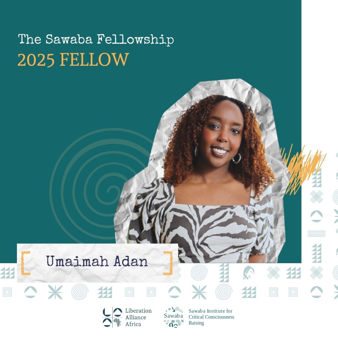 ✨Meet Umaimah Adan – one of our #SawabaFellows 2025!
A Somali feminist researcher &amp; writer, Umaimah works at the nexus of gender equity, peacebuilding &amp; climate justice across the Horn of Africa.
💫 Read more about her: bit.ly/3RIuvLi
#AlchemicalTransmutations