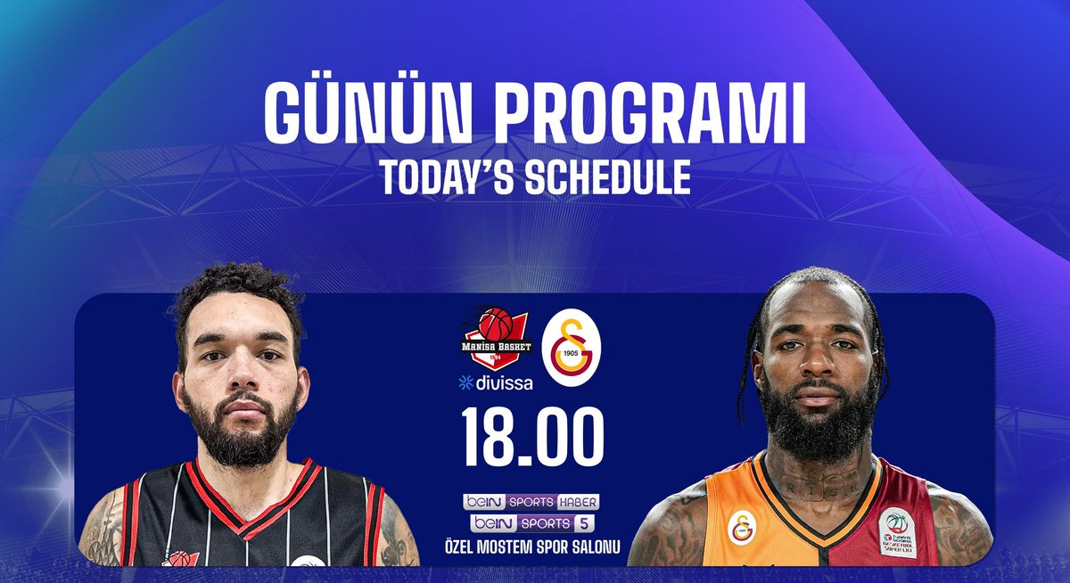 Mikrofon Başında Kim Var 🎙 (@kimdemikrofon) on Twitter photo 🇹🇷 Türkiye Sigorta Basketbol Süper Lig
🏀 Manisa Basket 🆚 Galatasaray
⏰ 18:00
📺 beIN SPORTS HABER & beIN SPORTS 5
💻📱 beIN SPORTS YouTube Kanalı
🎙 <a href="/bcidal/">Barbaros Çıdal</a> & <a href="/TMRYGC13/">TMRYGÇ</a>
🎤 : <a href="/berkbalik99/">Berk Balık</a> 🇹🇷 Türkiye Sigorta Basketbol Süper Lig
🏀 Manisa Basket 🆚 Galatasaray
⏰ 18:00
📺 beIN SPORTS HABER & beIN SPORTS 5
💻📱 beIN SPORTS YouTube Kanalı
🎙 <a href="/bcidal/">Barbaros Çıdal</a> & <a href="/TMRYGC13/">TMRYGÇ</a>
🎤 : <a href="/berkbalik99/">Berk Balık</a>
