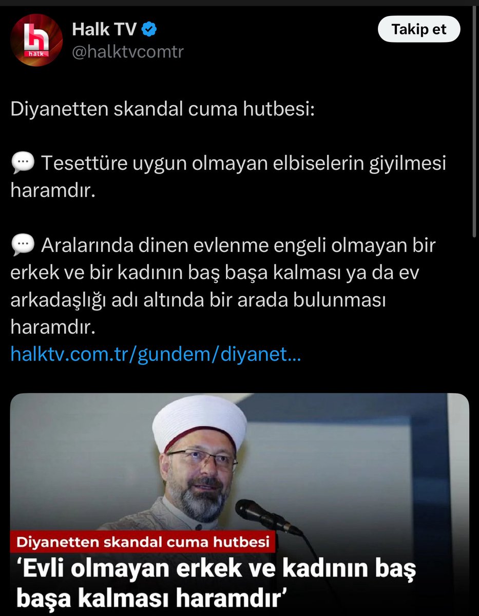 Cuma Hutbesi müthiş başarılıydı. 

Bu noktada ihtiyacımız olan şey;
''Büyük Düşünürler''

Şöyle ki;
Helal kazanç için Ahiliği,Vakıfları kurmuşuz
Yani seçilebilecek alternatif!

Sosyal Medya,Yapay Zeka,Alkol vb içinde büyük fikirlere ihtiyacımız var

#garanti #çöktü yasal skandal