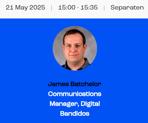 James Batchelor (@james_batchelor) on Twitter photo I'm heading to <a href="/NordicGame/">Nordic Game</a> later this month with two goals:
1. Meet awesome indie devs with awesome games. Email me james AT digitalbandidos.com if you'd like to meet.
2. Deliver my latest slightly chaotic, multi-guest. More details: linkedin.com/posts/james-e-โฆ I'm heading to <a href="/NordicGame/">Nordic Game</a> later this month with two goals:
1. Meet awesome indie devs with awesome games. Email me james AT digitalbandidos.com if you'd like to meet.
2. Deliver my latest slightly chaotic, multi-guest. More details: linkedin.com/posts/james-e-โฆ