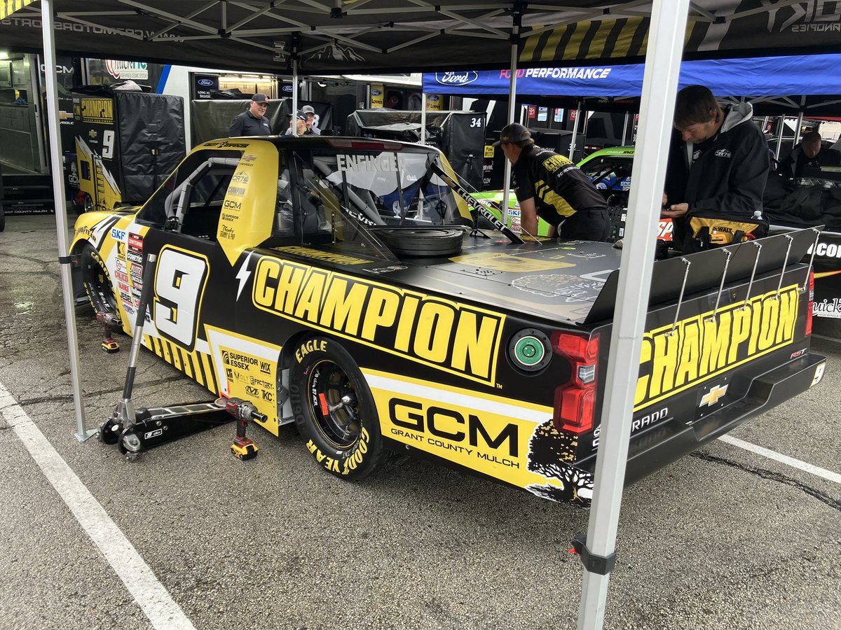Grant Enfinger (@grantenfinger) on Twitter photo We’ve got a brand new <a href="/ChampionPowerEQ/">Champion Power Equipment</a> <a href="/TeamChevy/">Chevrolet Motorsports</a> ready for today <a href="/TXMotorSpeedway/">Texas Motor Speedway</a> practice starts at 2:30 and race at 8 pm et! We’ve got a brand new <a href="/ChampionPowerEQ/">Champion Power Equipment</a> <a href="/TeamChevy/">Chevrolet Motorsports</a> ready for today <a href="/TXMotorSpeedway/">Texas Motor Speedway</a> practice starts at 2:30 and race at 8 pm et!