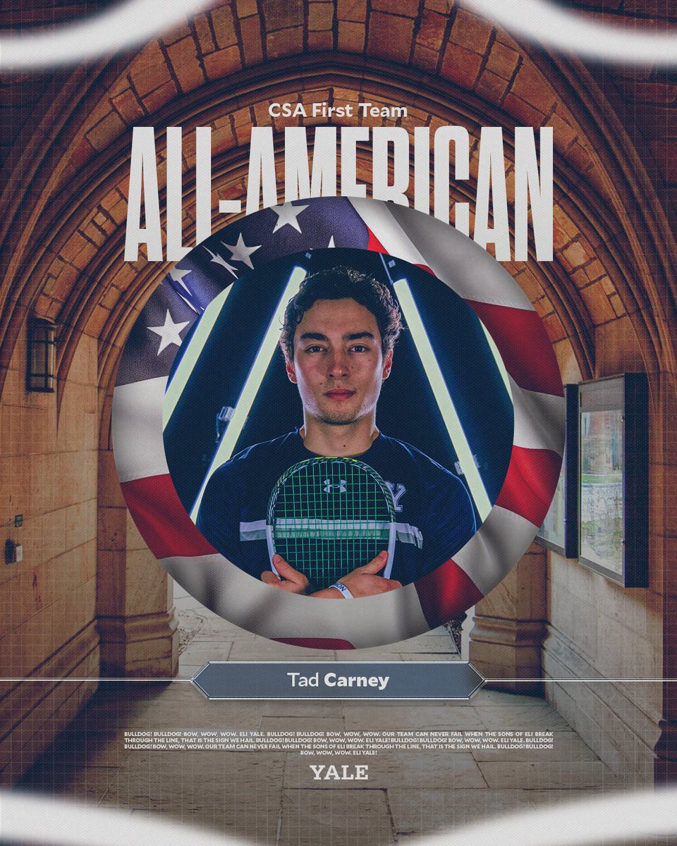 Congratulations to our 4⃣ Bulldogs who were named CSA All-Americans 🇺🇸

📰 tinyurl.com/49ubf6ze

#ThisIsYale