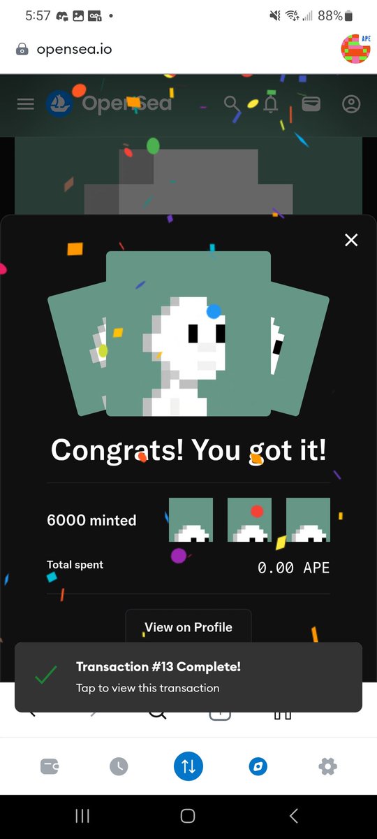 🥳 Let's run an #NFT #Giveaway

Rules:
Follow <a href="/Merciless365/">Ming</a>
Like
Repost
Repost Pinned 
Drop $APE Address 

⏰️Ends sometime.
I got a couple of these 👇 for ya!