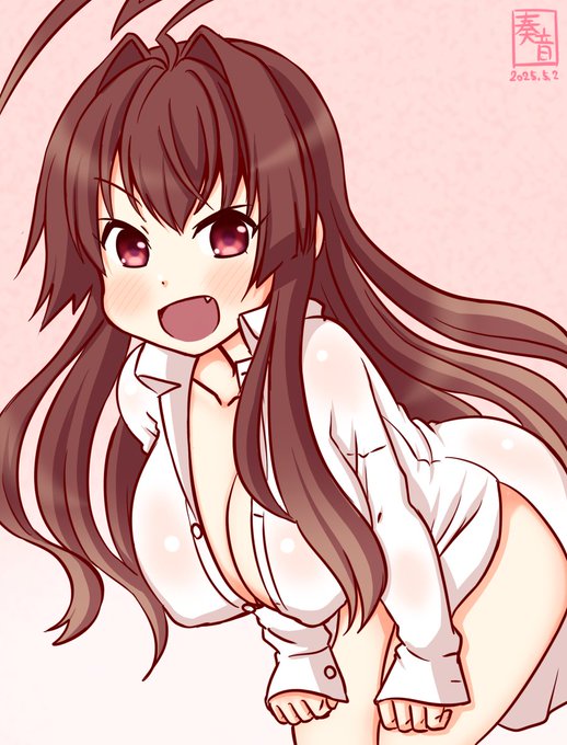 「てーとく、お疲れだクマー! たまにはゆっくり休むといいクマー」#艦これ版真剣お絵描き60分一本勝負_20250502#球磨 