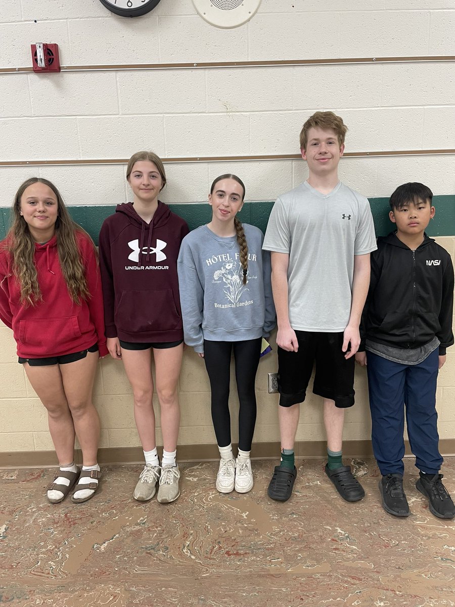 This week’s recipients of Doing What’s Right Matters!