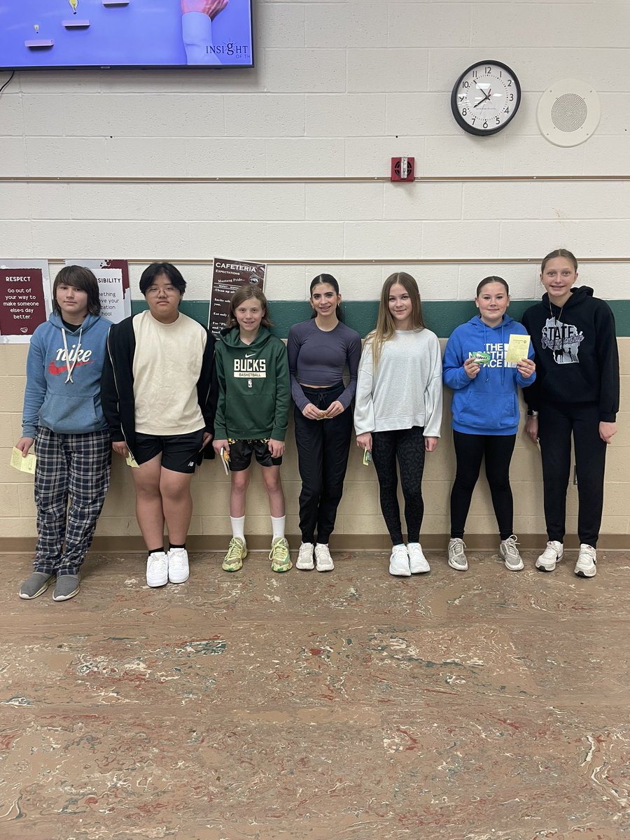 This week’s recipients of Doing What’s Right Matters!