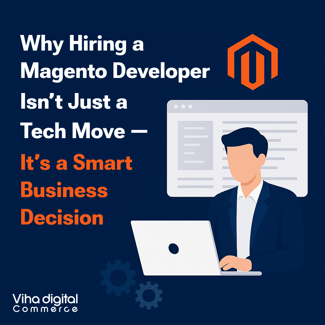 VihaDigital's tweet image. Your store deserves more than cookie-cutter code. 📱💼 Hire expert Magento developers for custom, scalable, high-performance solutions.
For More Visit: bit.ly/2BVsqGf
#Magento #HireMagentoDeveloper #MagentoExperts
#MarketplaceManagement #VDCStore