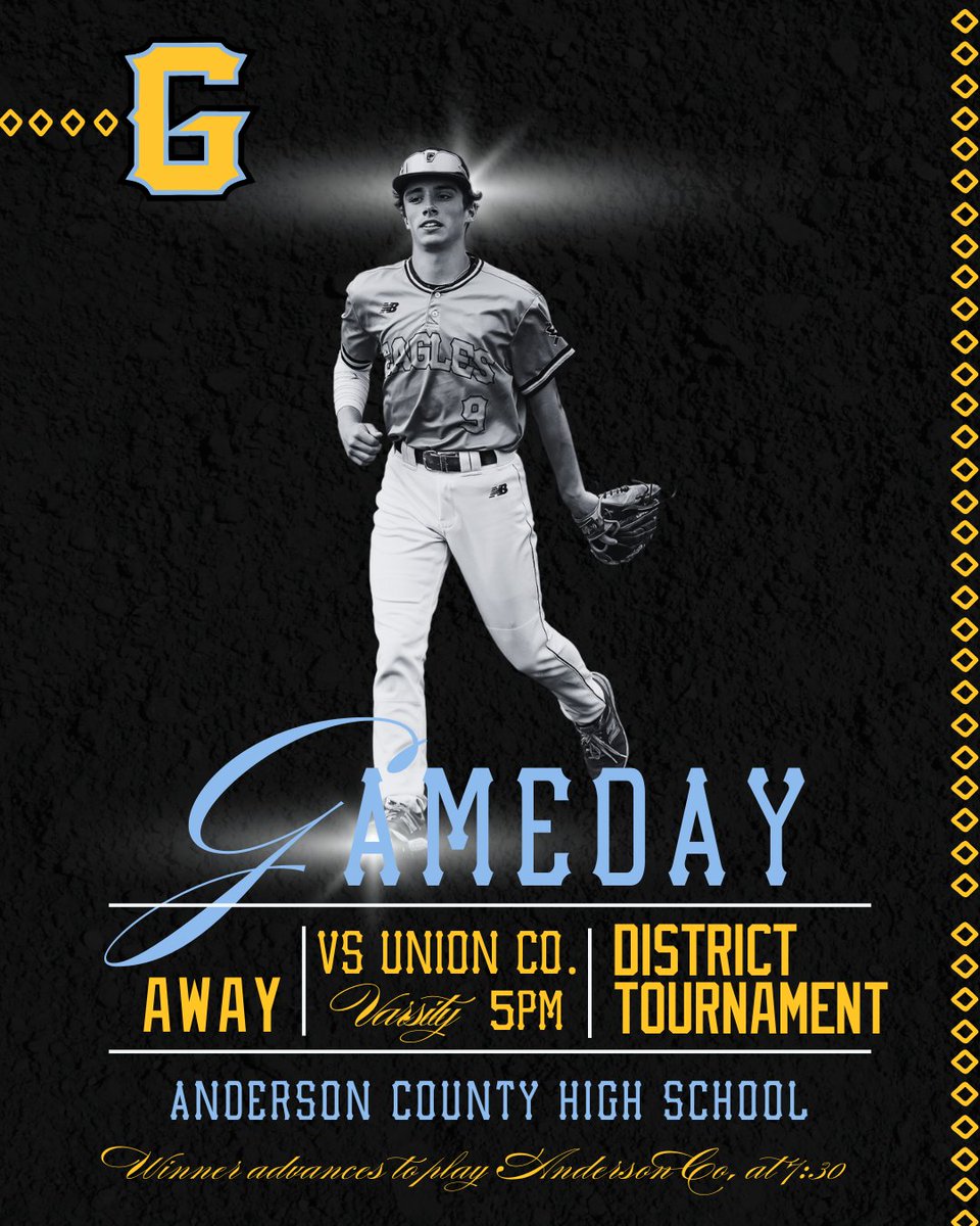 The Eagles lost to Anderson Co. last night 1-0 and will face Union Co. today at 5 at Anderson Co. Winner will play Anderson Co. at 7:30 p.m.!