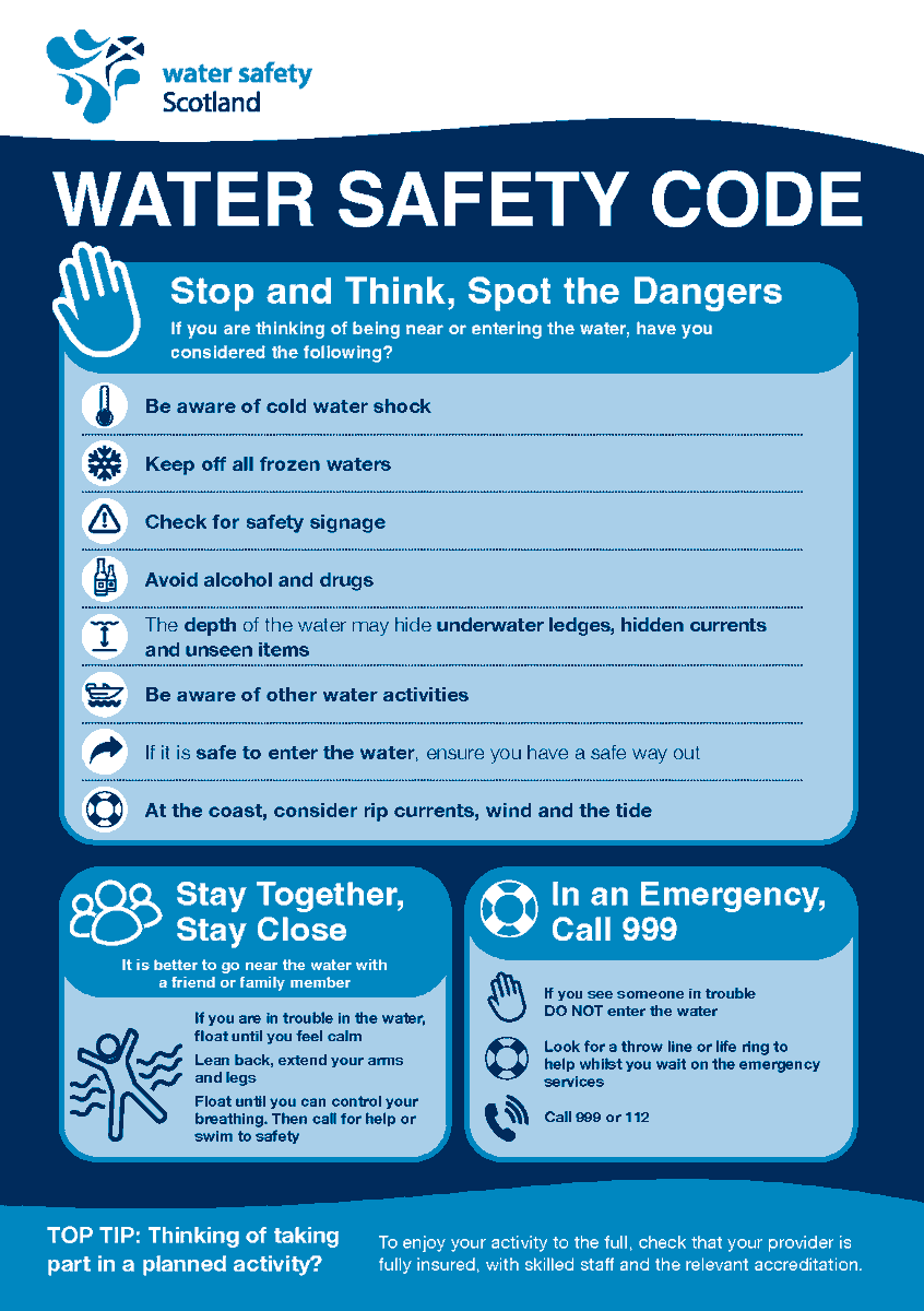 North Ayrshire Council (@north_ayrshire) on Twitter photo As the weather gets warmer, more people are getting into the water. Protect yourself and others by learning the Water Safety Code from <a href="/WaterSafetyScot/">WaterSafetyScotland</a>. Stop and think and spot the dangers of being near or entering water. If you do go in the water stay together and stay close. In As the weather gets warmer, more people are getting into the water. Protect yourself and others by learning the Water Safety Code from <a href="/WaterSafetyScot/">WaterSafetyScotland</a>. Stop and think and spot the dangers of being near or entering water. If you do go in the water stay together and stay close. In