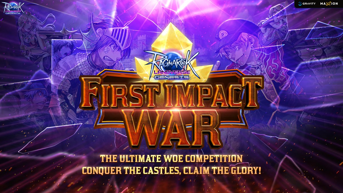 🔥 ROLG – First Impact War 🔥

Enter the battlefield and fight for epic rewards—including the prestigious Land of Izlude—before the official WoE season begins.

📅 Every Wednesday &amp; Saturday | 21:00 – 23:00 (UTC+8)
⏳ Event Period: 10 May – 24 May 2025

More details in the thread