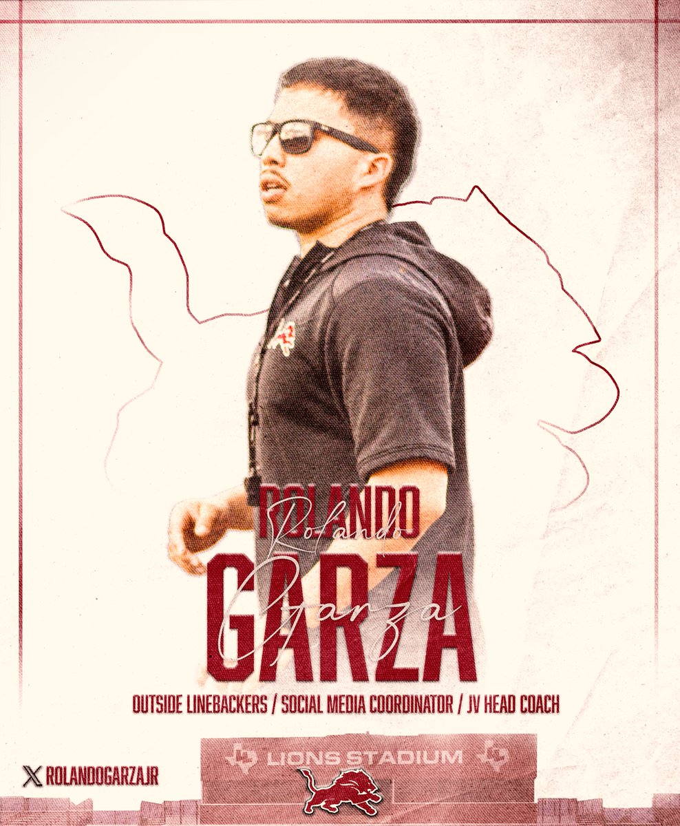 Lockhart Lion Football (@1lhslions) on Twitter photo ππππ ππ‘π ππ¨πππ‘ππ¬
Assistant -<a href="/rolandogarzajr/">Rolando Garza Jr</a>
Originally from McAllen, Texas, graduated from Texas Lutheran University. He began his career at Texas State as an intern for the football program. He is passionate about developing student-athletes and the outdoors. ππππ ππ‘π ππ¨πππ‘ππ¬
Assistant -<a href="/rolandogarzajr/">Rolando Garza Jr</a>
Originally from McAllen, Texas, graduated from Texas Lutheran University. He began his career at Texas State as an intern for the football program. He is passionate about developing student-athletes and the outdoors.