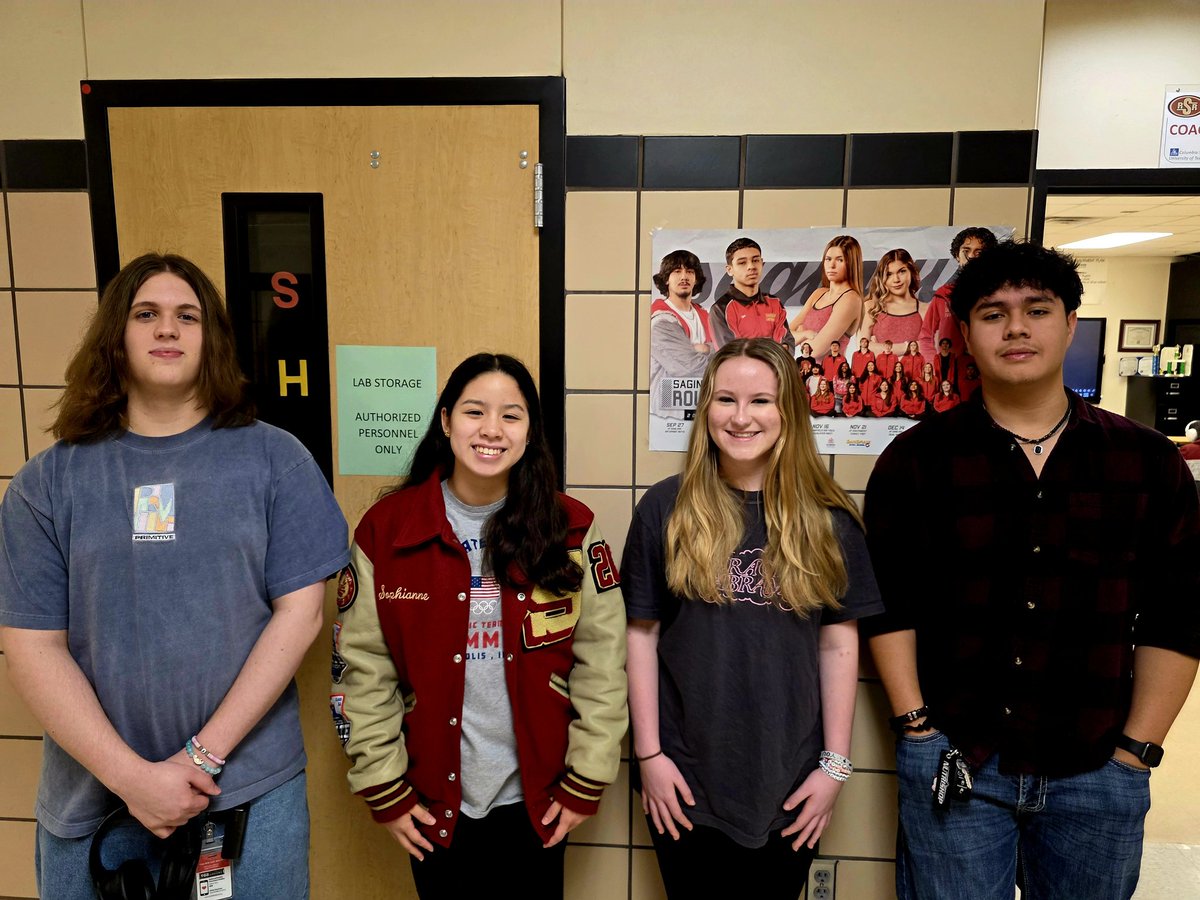 Please congratulate our newly selected captains for 2025-26!
- Girls Team Captain: Sophianne Cortes
- Boys Team Captain: Maddox Miller
- Dryland Captain: Carlos Gonzalez
- Interim Dryland Captain (during Football Season): Sadie Carey
<a href="/emsisdathletics/">EMS ISD Athletics</a> <a href="/saginawhstx/">Saginaw High School</a> <a href="/RRSABC/">SHS Athletic Booster</a>