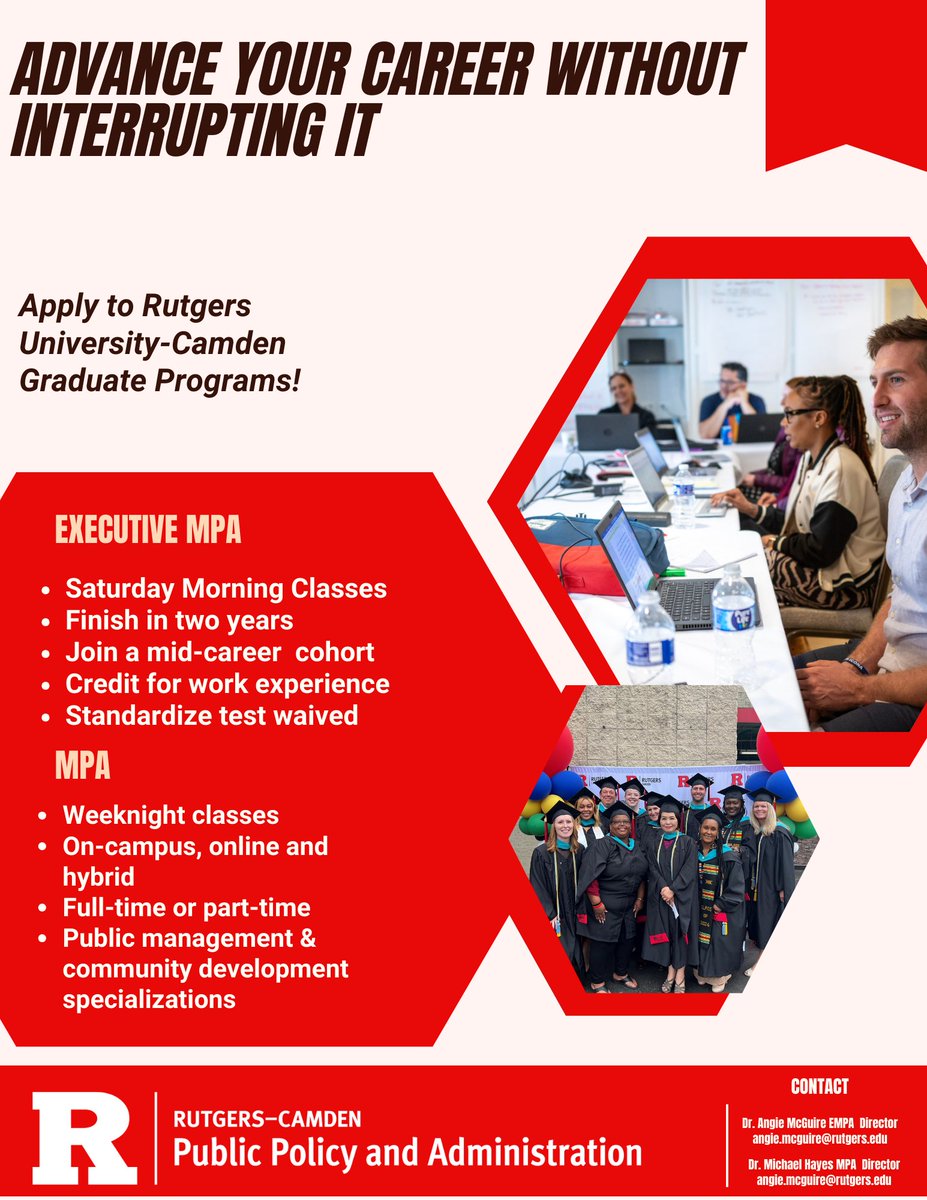 Rutgers Camden MPA (@rucamdenmpa) on Twitter photo 