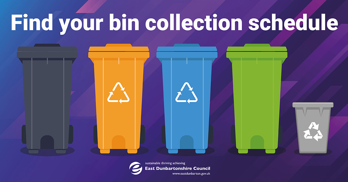 A new online search tool to help you find your bin collection days quickly and easier is now available on the Bins and Recycling page of our website by following the link in the comments below.
