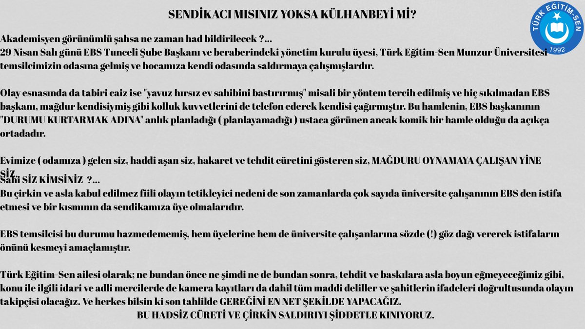 Kamuoyuna Duyurulur...     <a href="/turkegitimsen/">Türk Eğitim Sen</a> <a href="/EgitimBirSen/">Eğitim-Bir-Sen</a>