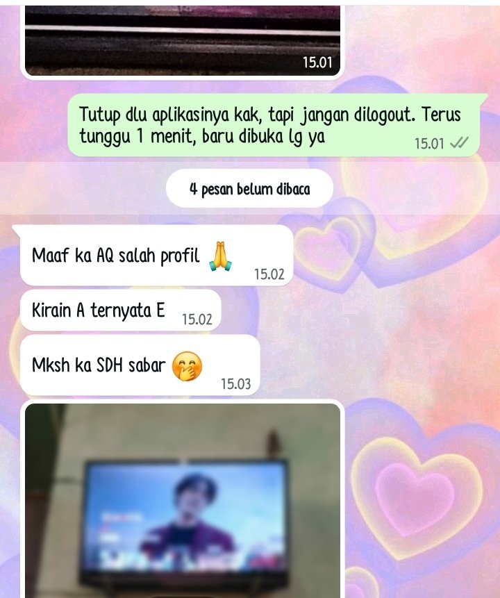 Kalo nyari yg sabar. Ayo disini, aku paling depan🫣