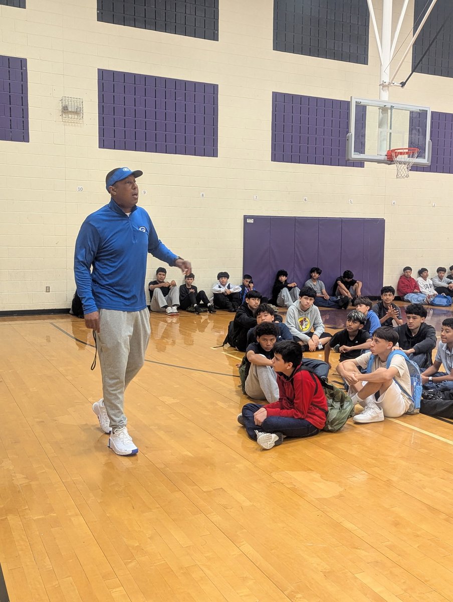 CoachKenRoss's tweet image. Visiting our future Gophers at Fannin... @GPHSGophers