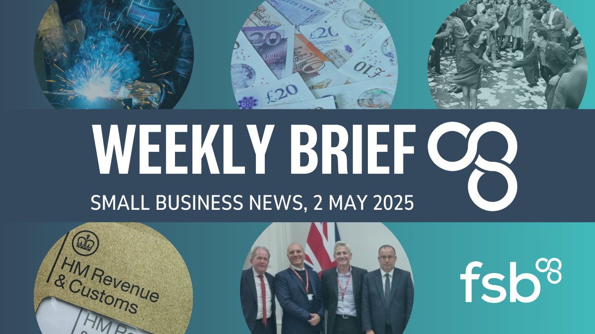 🗞️  Access to cash, new debanking rules, procurement survey, food safety, tax, industry placements, weatherproofing, VE Day 80.

Read all about it in FSB's latest Weekly Brief - out now! 👇

🔗 linkedin.com/pulse/access-c…