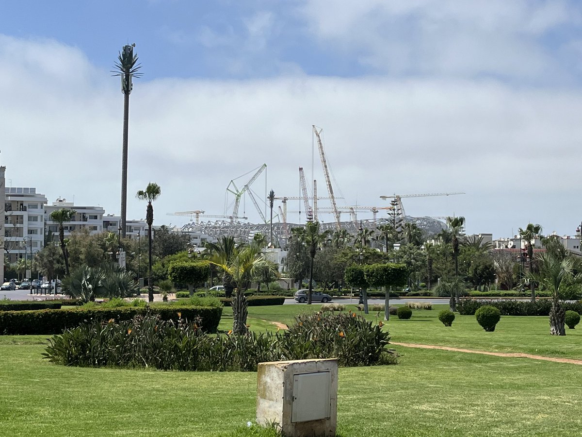 Heading home after spending the week on site in Morocco 🇲🇦 assisting a contractor with a new FIFA World Cup standard stadium pitch build. <a href="/strigroup_/">STRI Group</a> will be on site for the duration of the work. Looking forward to seeing how this project progresses in the coming weeks