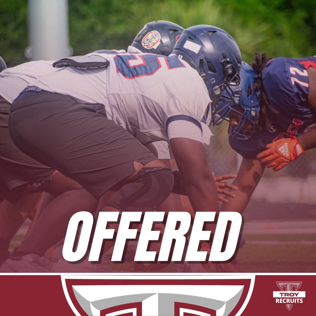 TroyReport (@troy_report) on Twitter photo BREAKING: C/O 2026 Troy Trojans <a href="/TroyTrojansFB/">Troy Trojans Football 8x⚔️</a>
has offered 6’4 296lbs OL/DL Riley Wilson
<a href="/w10_riley/">ʀɪʟᴇʏ ᴡɪʟꜱᴏɴ 2026</a> from Tampa Bay Tech High School.
Wilson has 94 pancakes this past season.
Offers from FAU,Nevada & FAMU.
#TroyReport #TroyTrojans BREAKING: C/O 2026 Troy Trojans <a href="/TroyTrojansFB/">Troy Trojans Football 8x⚔️</a>
has offered 6’4 296lbs OL/DL Riley Wilson
<a href="/w10_riley/">ʀɪʟᴇʏ ᴡɪʟꜱᴏɴ 2026</a> from Tampa Bay Tech High School.
Wilson has 94 pancakes this past season.
Offers from FAU,Nevada & FAMU.
#TroyReport #TroyTrojans
