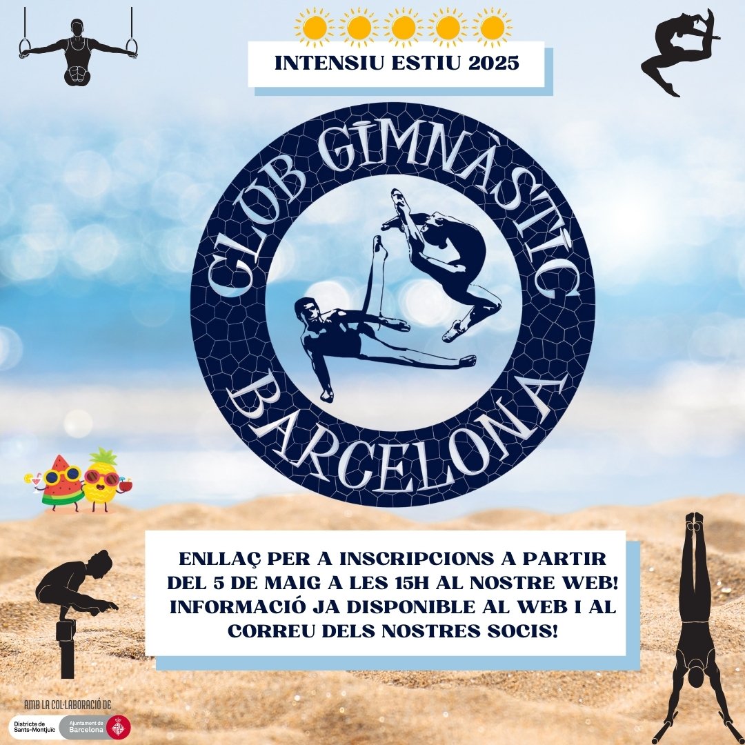 Estiu a la vista! #intensiu #gimnastica