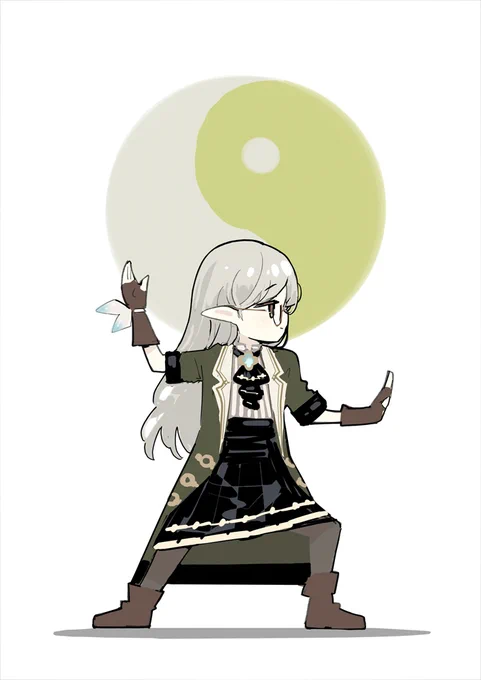 健康のため太極拳をするソノさん#プリコネR 