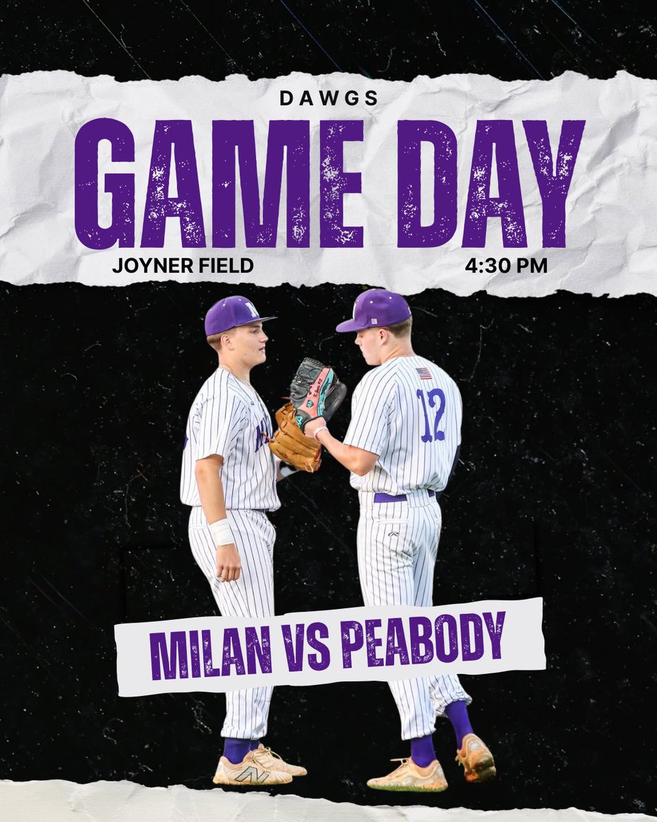 mhsdawgbaseball's tweet image. District Play continues today for your Milan Bulldogs! 

If the weather doesn’t cooperate we will update accordingly. 

#milandawgs2025 #prideinperformance #faMily