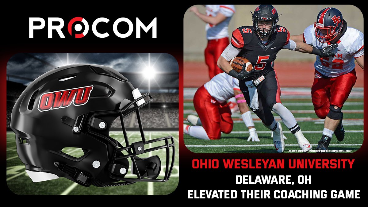 Join us in welcoming <a href="/OWUBishopFB/">Ohio Wesleyan Football</a> to the #ProCom team! <a href="/CoachTomWatts/">Tom Watts</a>, good luck to you and the #Bishops this season, we will be with you every step of the way! 🔴⚫#BishopsFootball #OWU #RollShops

#CommunicateLikeAPro #HearTheDifference