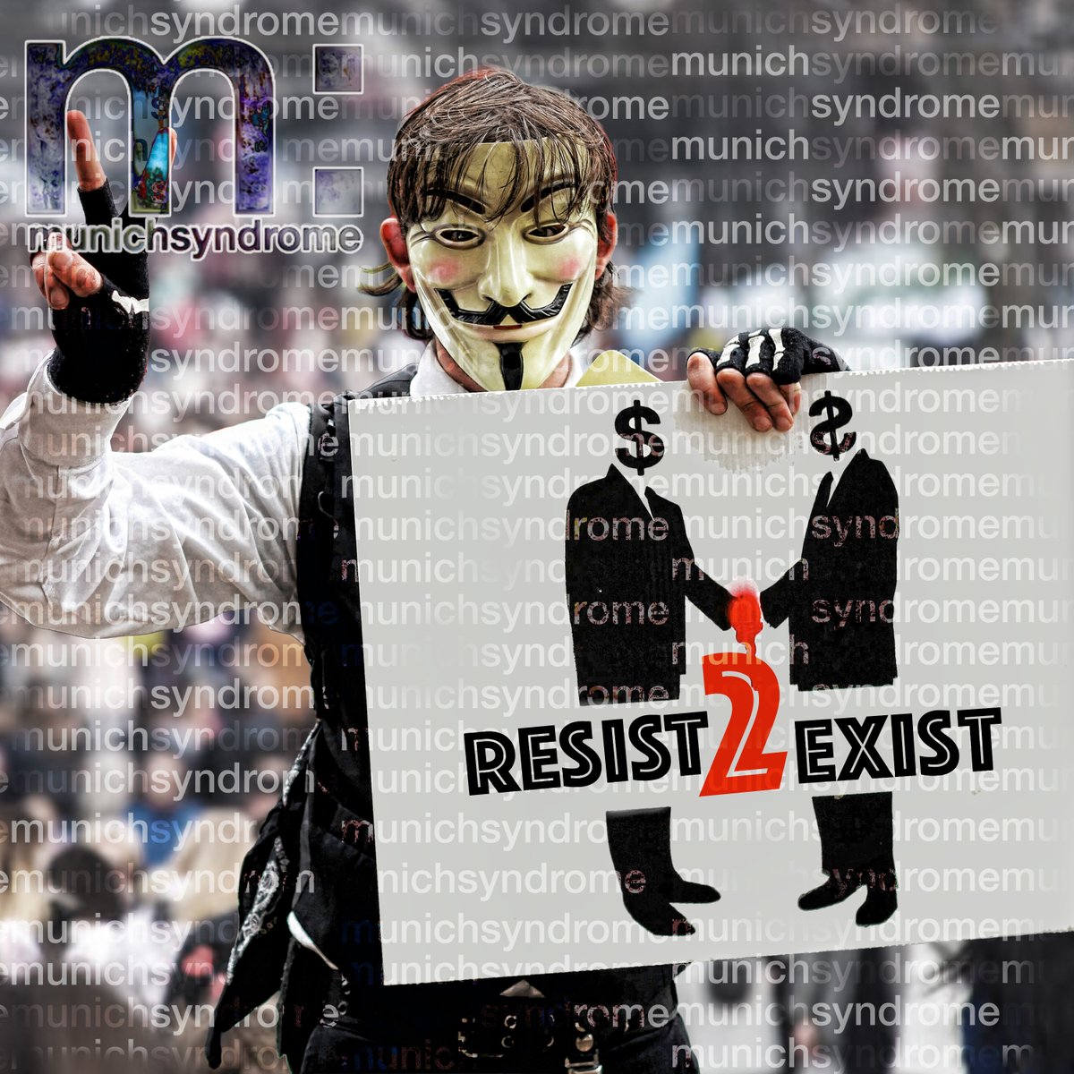 Out today: Resist 2 Exist! A response to the changes the world is now facing. Talking Heads vibe (think Remain in LIght) asking, "Are you resisting? Or are you assisting?"

Bandcamp: munichsyndrome.bandcamp.com/track/resist-2…
Apple Music: music.apple.com/us/artist/muni…
Spotify: open.spotify.com/album/7CMDIMs1…