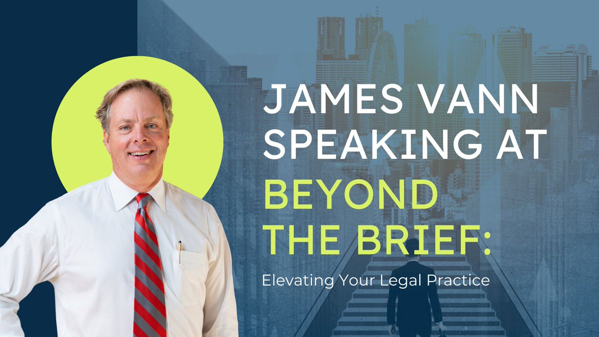 We’re thrilled to share that <a href="/JamesRVann/">James Vann</a> of <a href="/VannAttorneys/">Vann Attorneys</a>  will speak at Beyond the Brief, hosted by DepoScripts &amp; legal leaders! 🎤

The event includes a charity raffle benefiting NCHF. Join the convo on law + service!

🔗 eventcreate.com/e/beyondthebri…
❤️ ncheroes.org