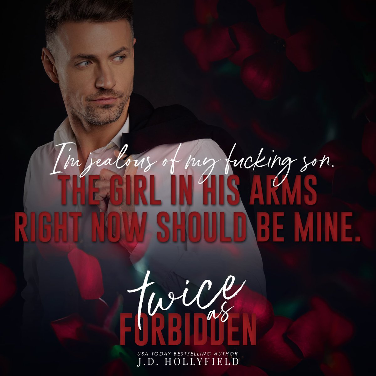 jdhollyfield's tweet photo. 𝗪𝗵𝗮𝘁 𝗥𝗲𝗮𝗱𝗲𝗿𝘀 𝗔𝗿𝗲 𝗦𝗮𝘆𝗶𝗻𝗴 𝗔𝗯𝗼𝘂𝘁 𝗧𝘄𝗶𝗰𝗲 𝗮𝘀 𝗙𝗼𝗿𝗯𝗶𝗱𝗱𝗲𝗻!

"The chemistry between the characters is off the charts!"
"A forbidden romance done right—steamy, heartfelt, and unforgettable."
📖 https://t.co/AHL9Y5wHPL https://t.co/GkG4I5qRZY