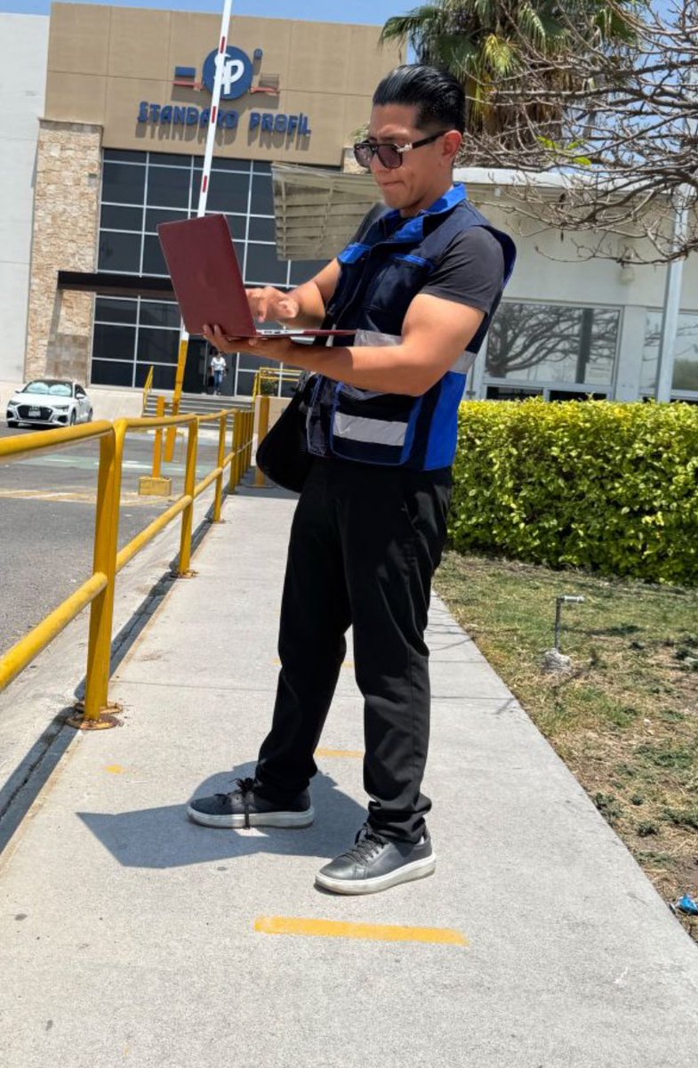 Tómame una foto, así como que trabajo.