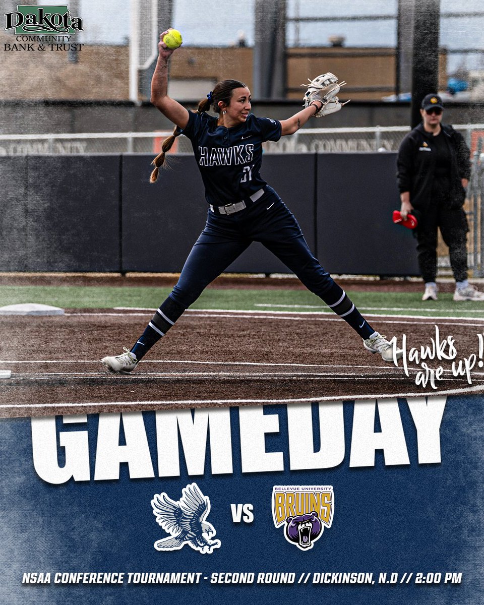 DSU Blue Hawks (@dsubluehawks) on Twitter photo π₯| Get out to Bravera Field as <a href="/BlueHawkSB/">Dickinson State Softball</a> starts their NSAA tournament title defense against #3 Bellevue this afternoon!
πΊ: tinyurl.com/mrpwanfn
π: tinyurl.com/3xfd2wcz
ποΈ: kdix.com
#HawksAreUp π₯| Get out to Bravera Field as <a href="/BlueHawkSB/">Dickinson State Softball</a> starts their NSAA tournament title defense against #3 Bellevue this afternoon!
πΊ: tinyurl.com/mrpwanfn
π: tinyurl.com/3xfd2wcz
ποΈ: kdix.com
#HawksAreUp