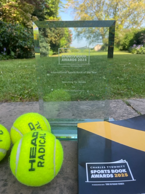 Mark Hodgkinson (@thetennisspace) on Twitter photo Thrilled that 'Searching for Novak' - my biography of <a href="/DjokerNole/">Novak Djokovic</a> - won International Sports Book of the Year at the Charles Tyrwhitt Sports Book Awards! Thanks so much to everyone at <a href="/Octopus_Books/">Octopus Publishing</a> and <a href="/DLuxAssociates/">DLuxAssociates</a> Thrilled that 'Searching for Novak' - my biography of <a href="/DjokerNole/">Novak Djokovic</a> - won International Sports Book of the Year at the Charles Tyrwhitt Sports Book Awards! Thanks so much to everyone at <a href="/Octopus_Books/">Octopus Publishing</a> and <a href="/DLuxAssociates/">DLuxAssociates</a>