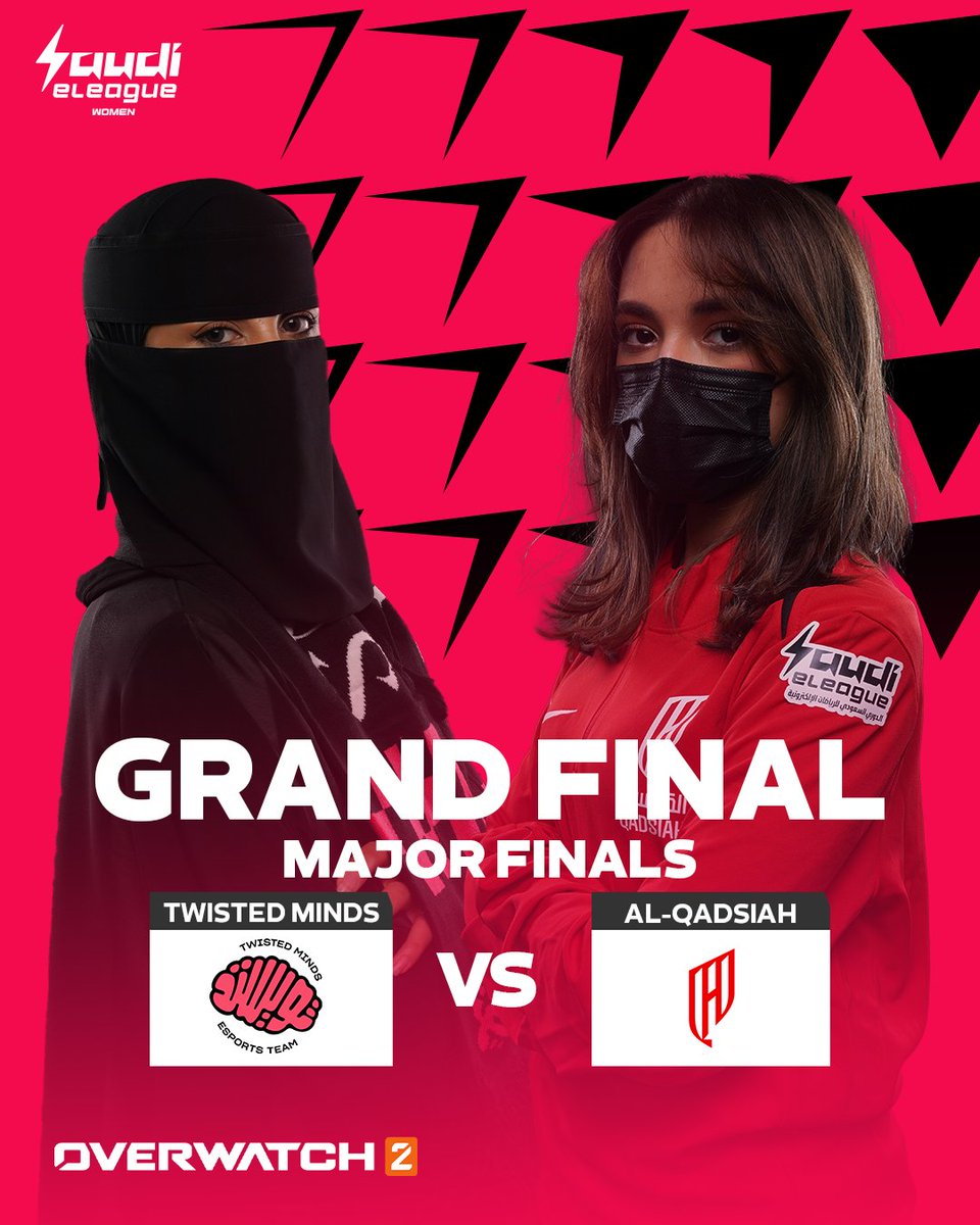 الدوري السعودي للرياضات الإلكترونية (@saudieleague) on Twitter photo فارسات الشرقية لا يرن إلا البطولة 💪
فريق <a href="/AlQadsiahES/">AlQadsiah Esports</a> النسائي يتوعّد خصمه <a href="/TwisMinds/">Twisted Minds 🧠</a> في نهائي بطولة #Overwatch2 النسائية الأولى ضمن دوري السيدات ⚡️
لا يفوتكم هذا النهائي الكبير التاريخي، وتابعوه معنا الآن عبر البث المباشر 🔥
#SELWomen | #SELOW2 فارسات الشرقية لا يرن إلا البطولة 💪
فريق <a href="/AlQadsiahES/">AlQadsiah Esports</a> النسائي يتوعّد خصمه <a href="/TwisMinds/">Twisted Minds 🧠</a> في نهائي بطولة #Overwatch2 النسائية الأولى ضمن دوري السيدات ⚡️
لا يفوتكم هذا النهائي الكبير التاريخي، وتابعوه معنا الآن عبر البث المباشر 🔥
#SELWomen | #SELOW2