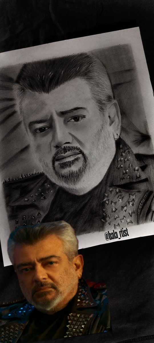 bala_rtist's tweet photo. My Artwork for AK Bday Spl ✏️❤️💥🔥..
Follow to see more artworks like this guys..

#AjithKumar #Ajithkumar𓃵 #gbutrailer #mass #ThalaAjith #artist #sketch #pencilart #ajithart https://t.co/NpjolWFk9E