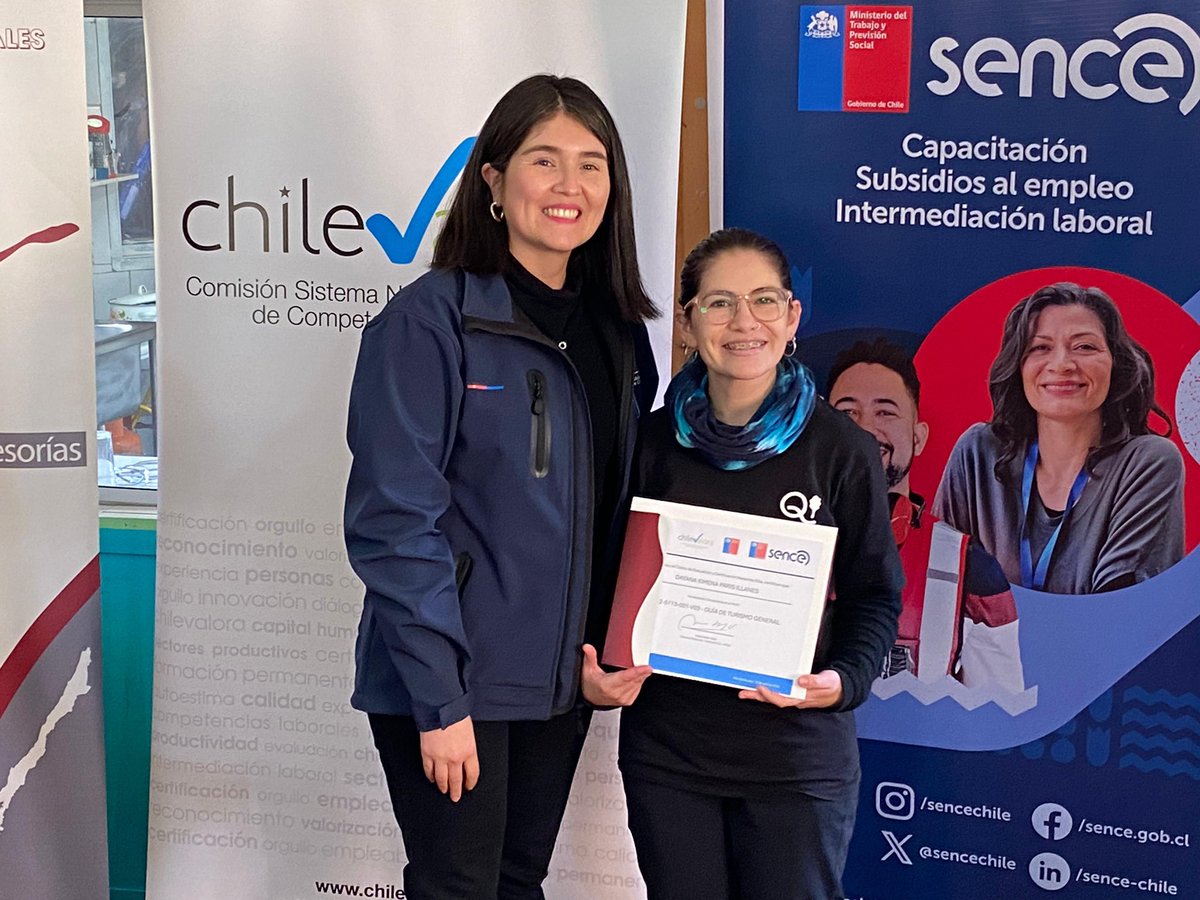 🙌🏾En Villa Mañihuales a través del programa que impulsa Chile Valora de Certificación de Competencias Laborales en conjunto con SENCE, se logró reconocer y certificar las competencias laborales de 20 guías de turismo general, lo que mejorará su empleabilidad !!!!