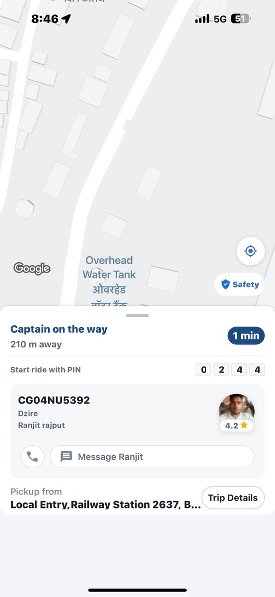 Gazit_V85's tweet photo. @rapidobikeapp Today I have faced very pathetic situation while booking, a rider named “Ranjit Rajput”  asked the extra money, when I am refused, then  he said that - 
“extra paise dene ki aukaat nahi hai to auto lelo..”

He is very disgusting guy, no manners &amp; talk to like a chapri.. https://t.co/3woRLU2oqv