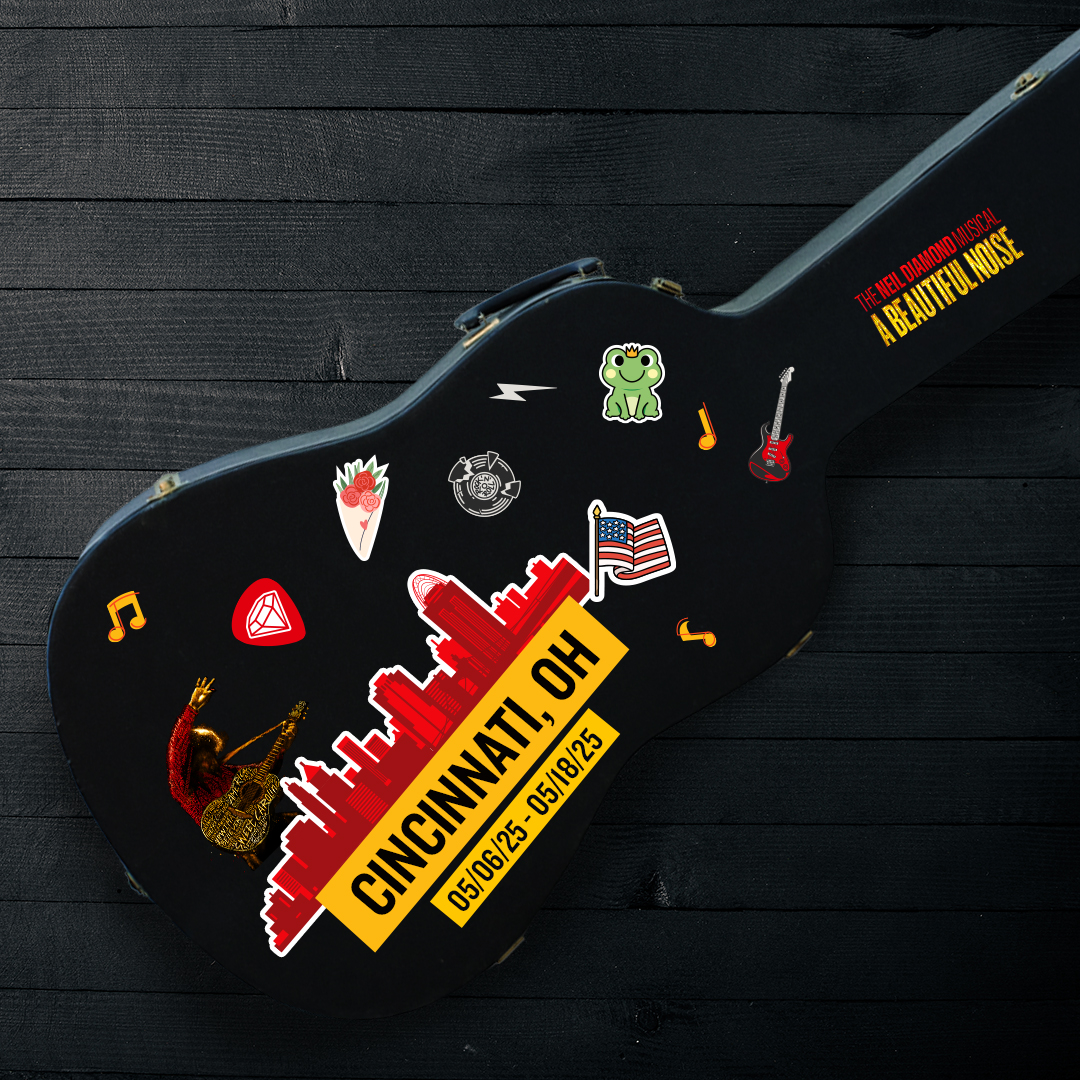A Beautiful Noise (@beautifulnoise) on Twitter photo Performances start tonight, Cincinnati!
Get on board and see the cast of <a href="/NeilDiamond/">Neil Diamond</a>'s musical, #ABeautifulNoise, at <a href="/AronoffCenter/">Aronoff Center</a> from 5/06 to 5/18
ποΈ For tickets, visit abeautifulnoisethemusical.com/tour Performances start tonight, Cincinnati!
Get on board and see the cast of <a href="/NeilDiamond/">Neil Diamond</a>'s musical, #ABeautifulNoise, at <a href="/AronoffCenter/">Aronoff Center</a> from 5/06 to 5/18
ποΈ For tickets, visit abeautifulnoisethemusical.com/tour