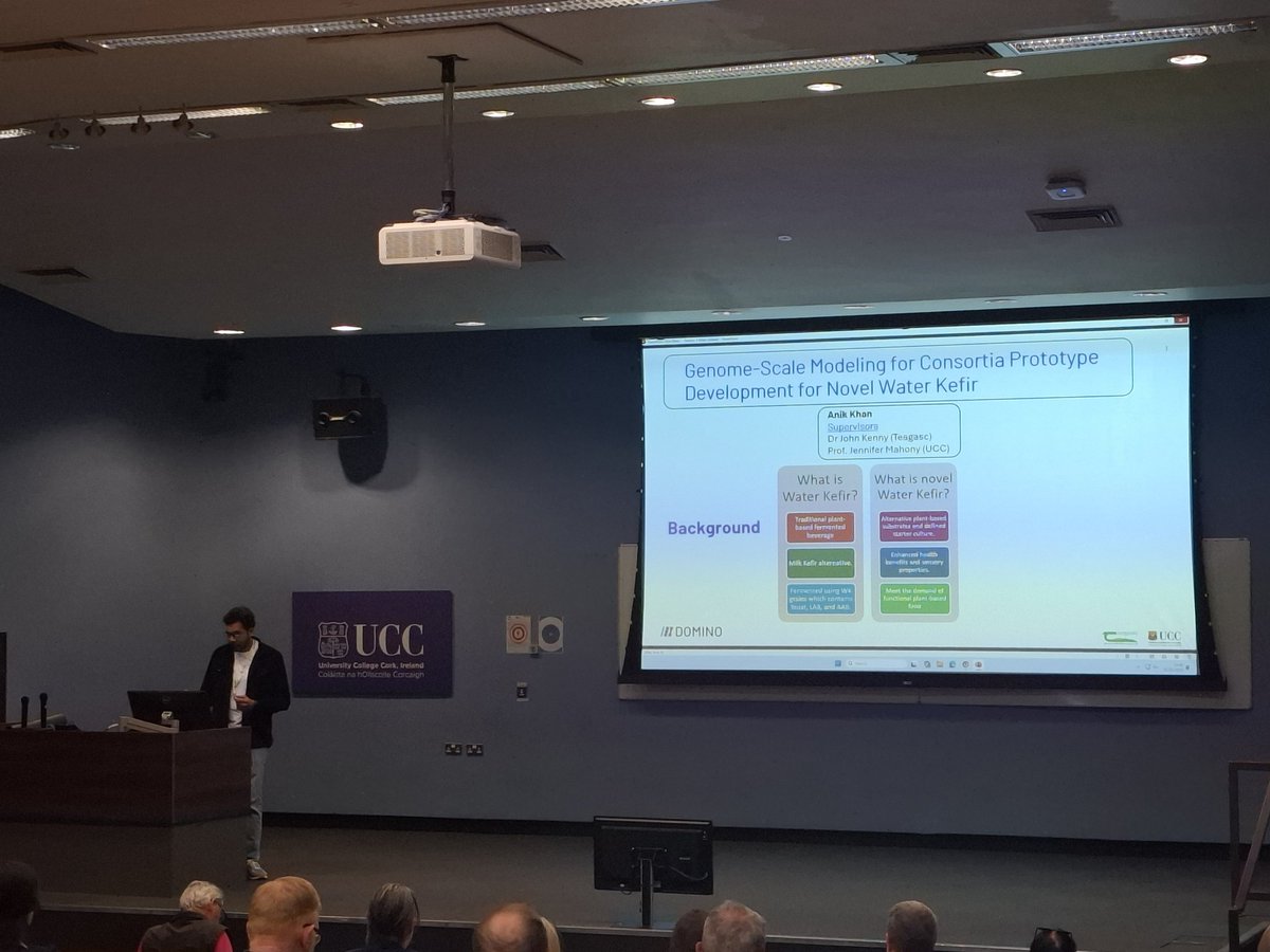 Mahony Lab (@jennifermahony7) on Twitter photo Really nice talk by Anik Khan at <a href="/UccMicrobiology/">Microbiology UCC</a> annual postgraduate research day on his PhD thesis work on Water Kefir microbial consortium. 👏 <a href="/jgskenny/">John Kenny</a> Really nice talk by Anik Khan at <a href="/UccMicrobiology/">Microbiology UCC</a> annual postgraduate research day on his PhD thesis work on Water Kefir microbial consortium. 👏 <a href="/jgskenny/">John Kenny</a>